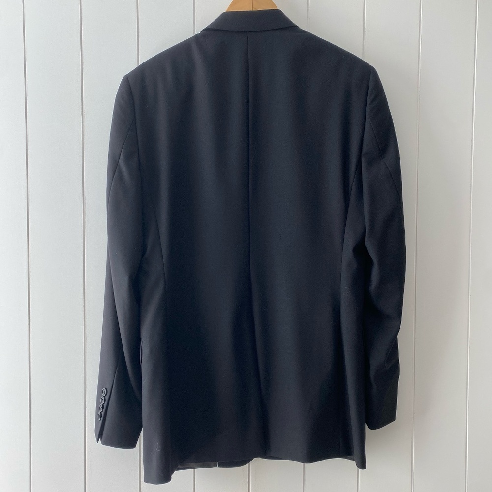 Brooks Brothers 2 Button Select Solid Black Suit … - image 2